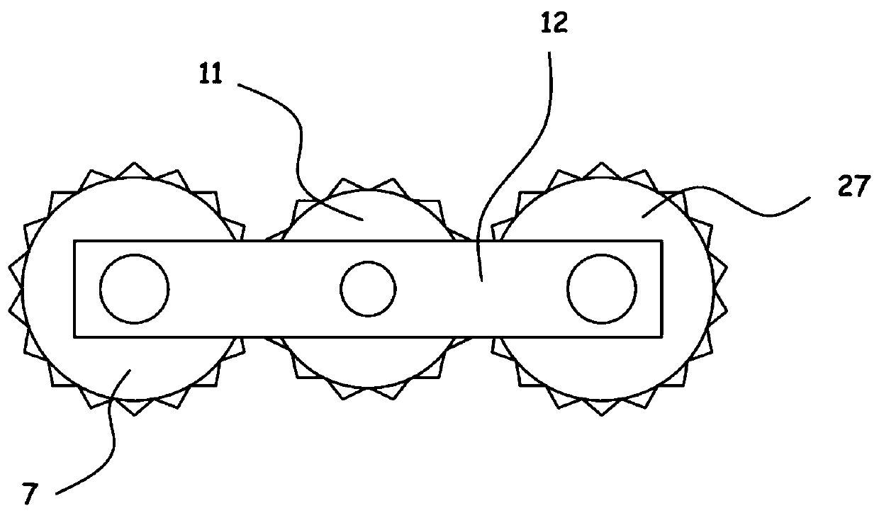 Minced meat stirring and mixing device for fish ball production and processing