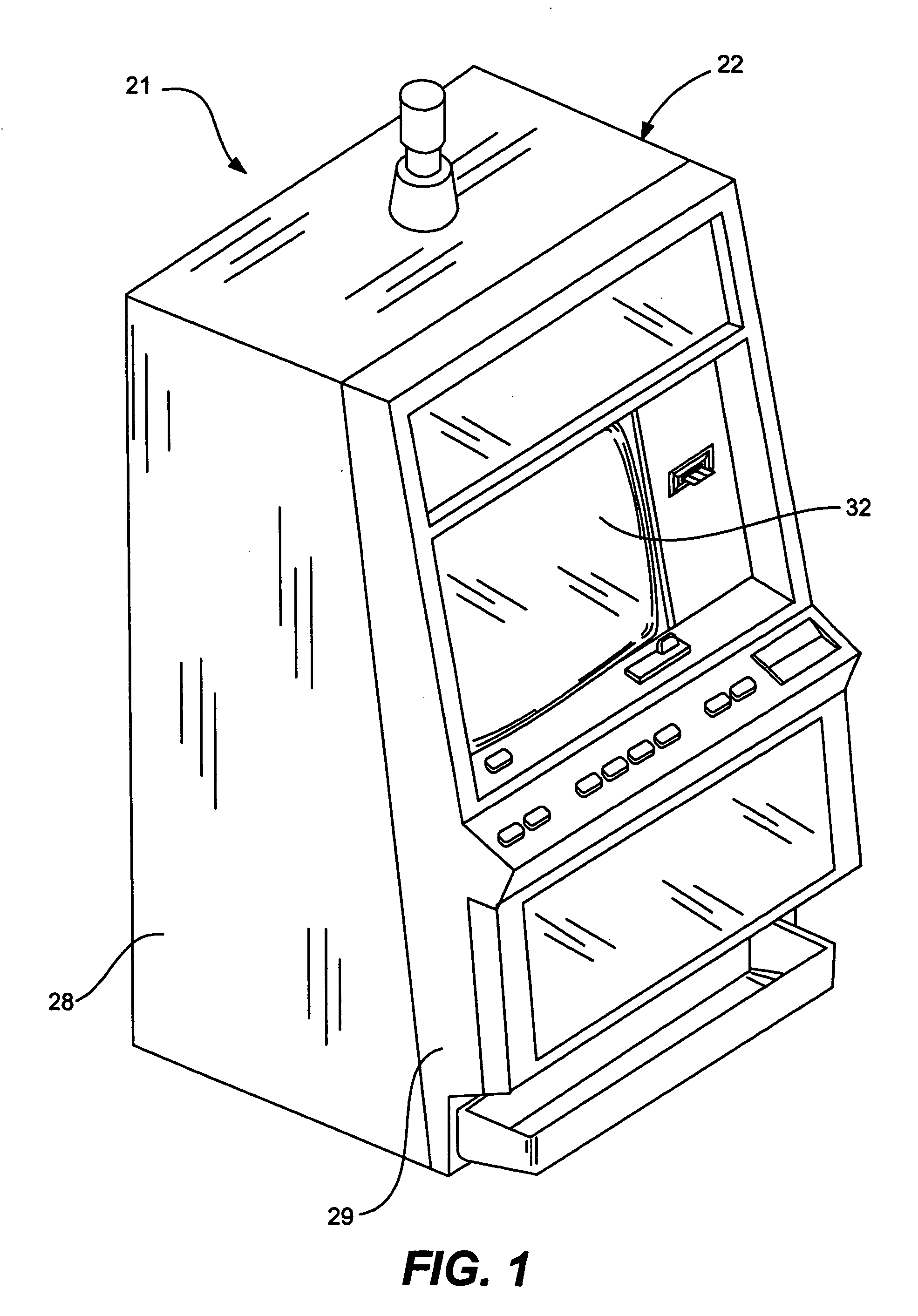 Modular CPU enclosure for gaming machines