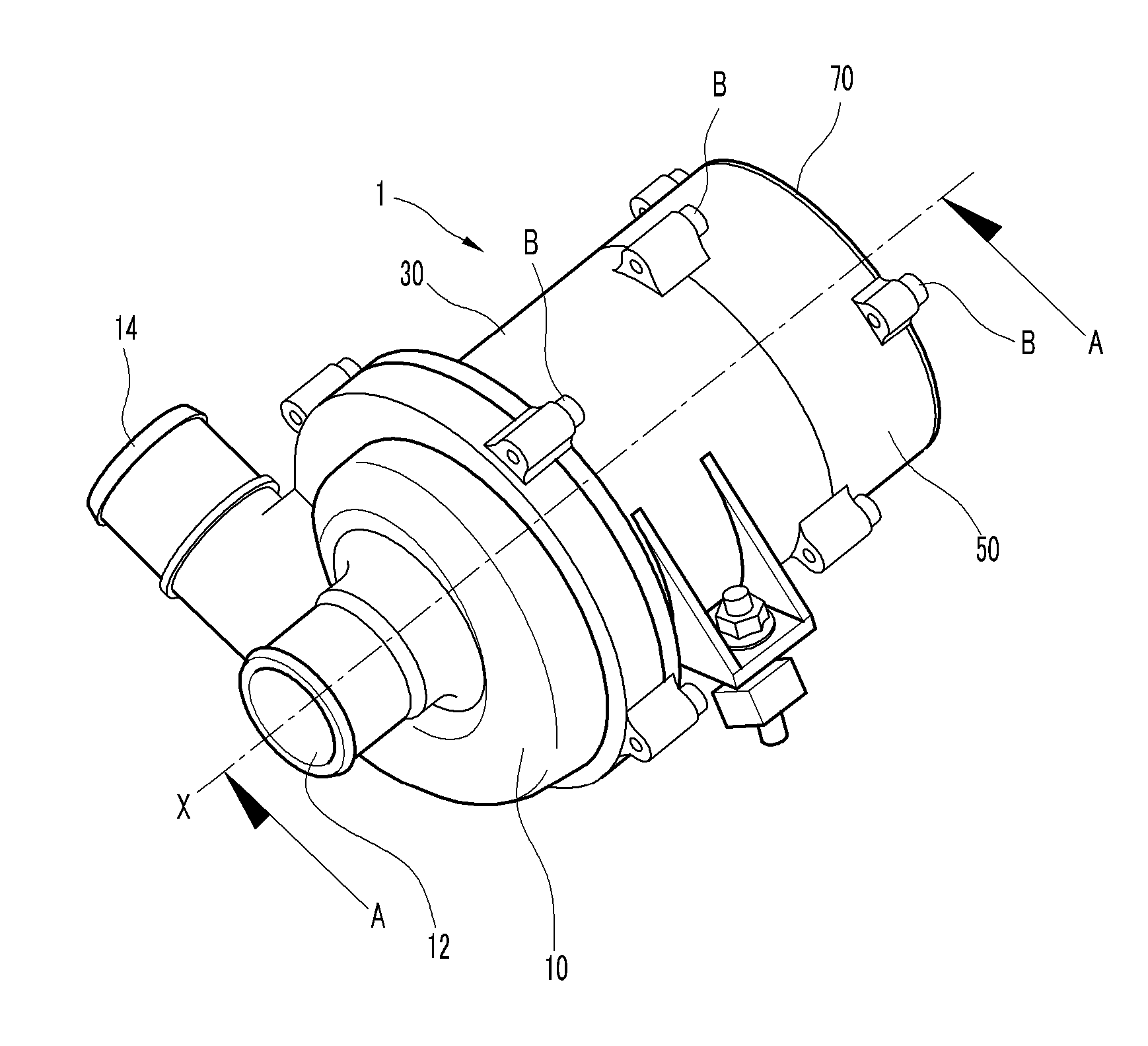 Electric water pump