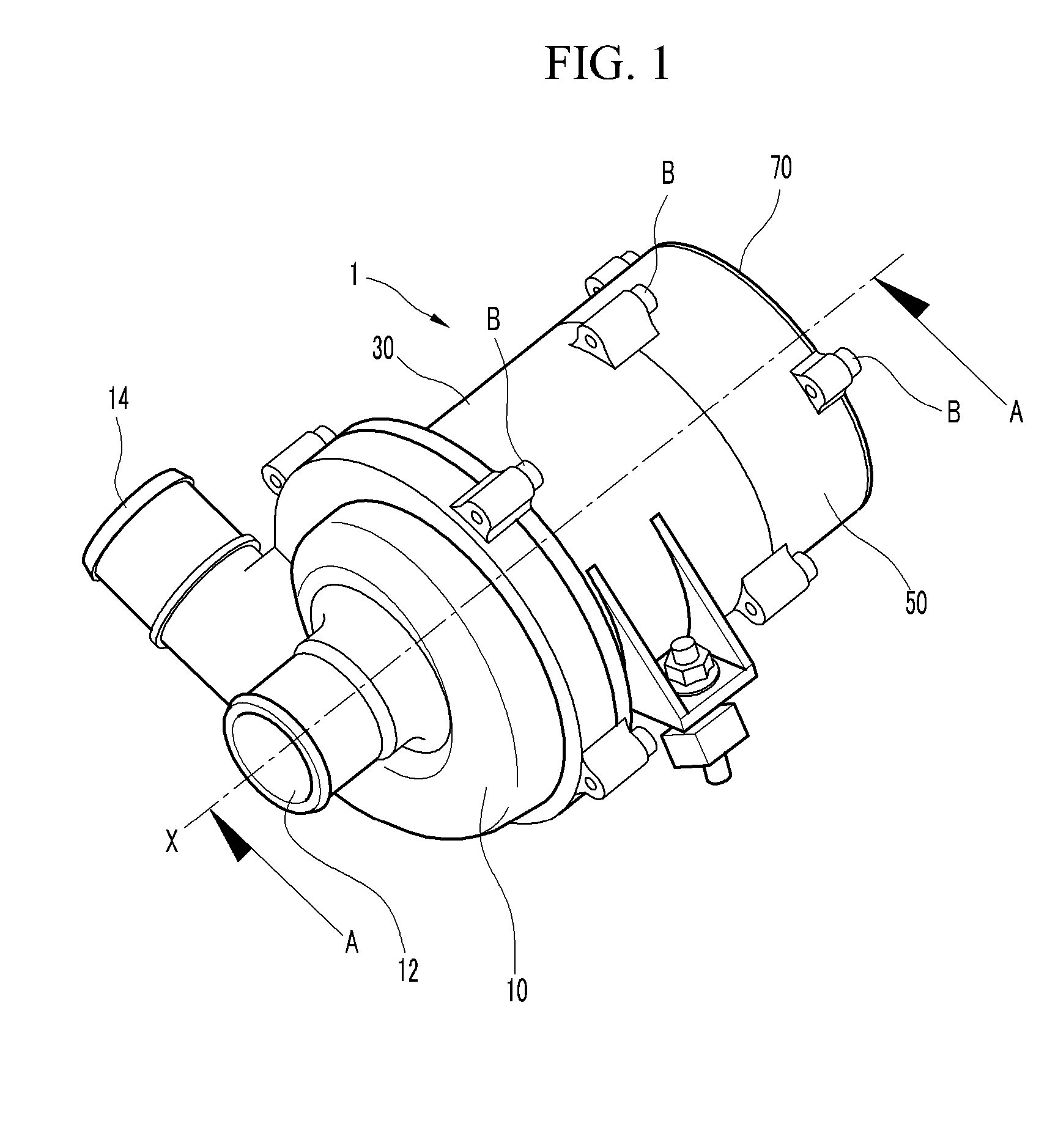 Electric water pump