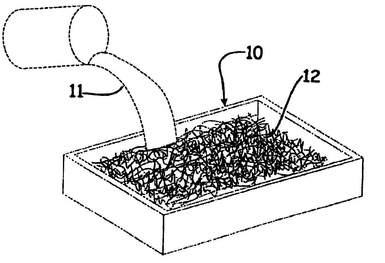 Aerogel composite with fibrous batting