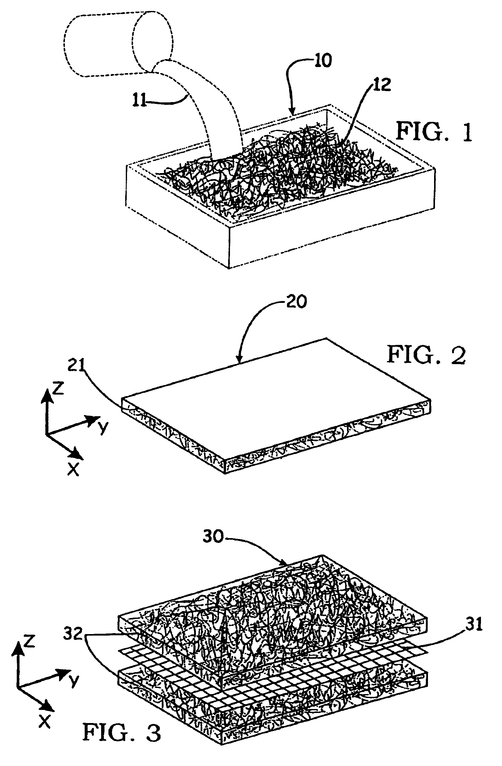 Aerogel composite with fibrous batting