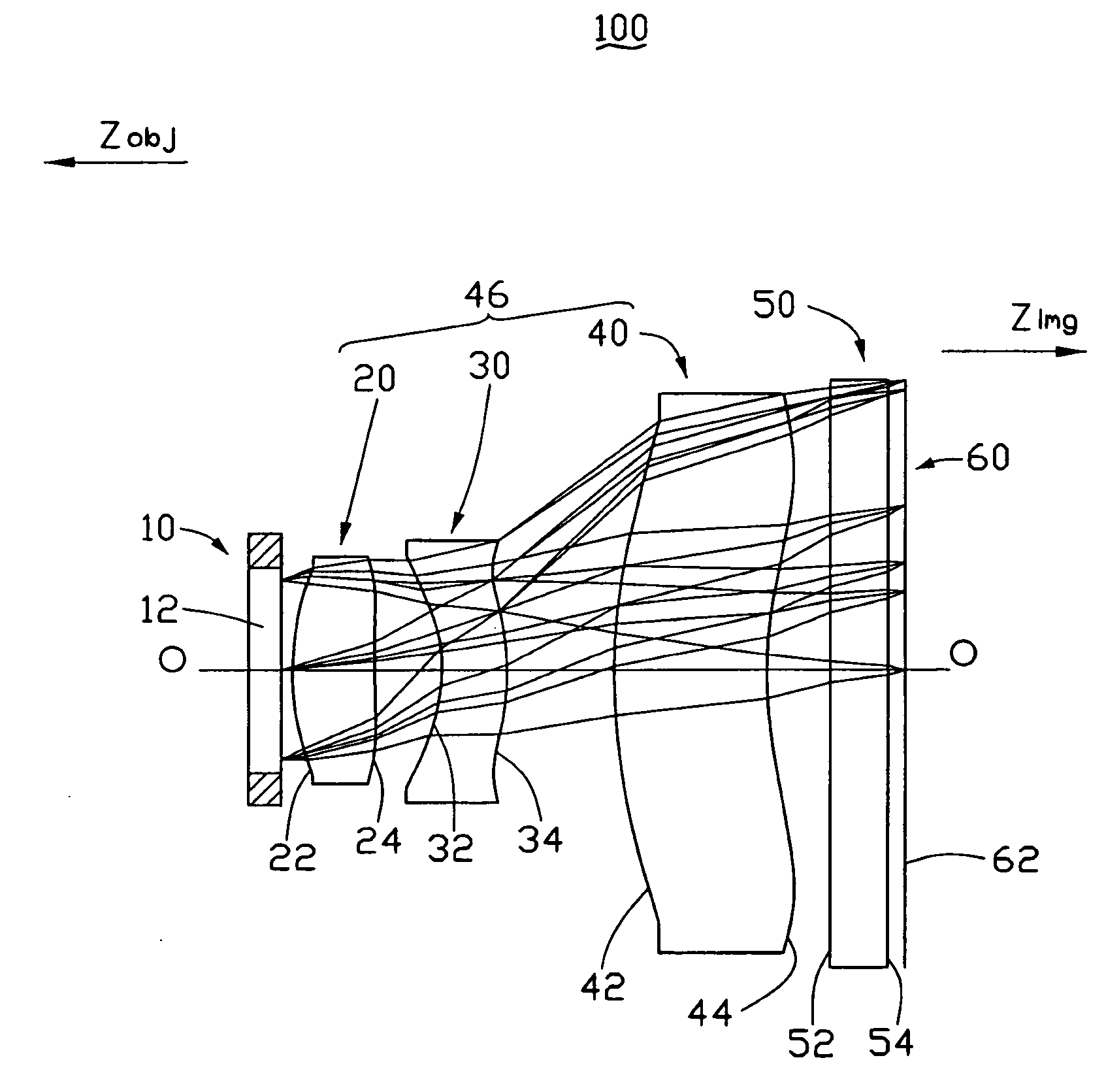 Lens system for digital camera