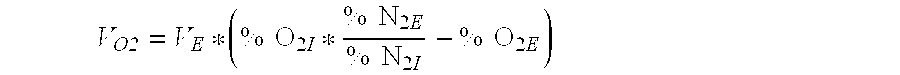 Device and method for determining respiratory quotient without measuring lung ventilation