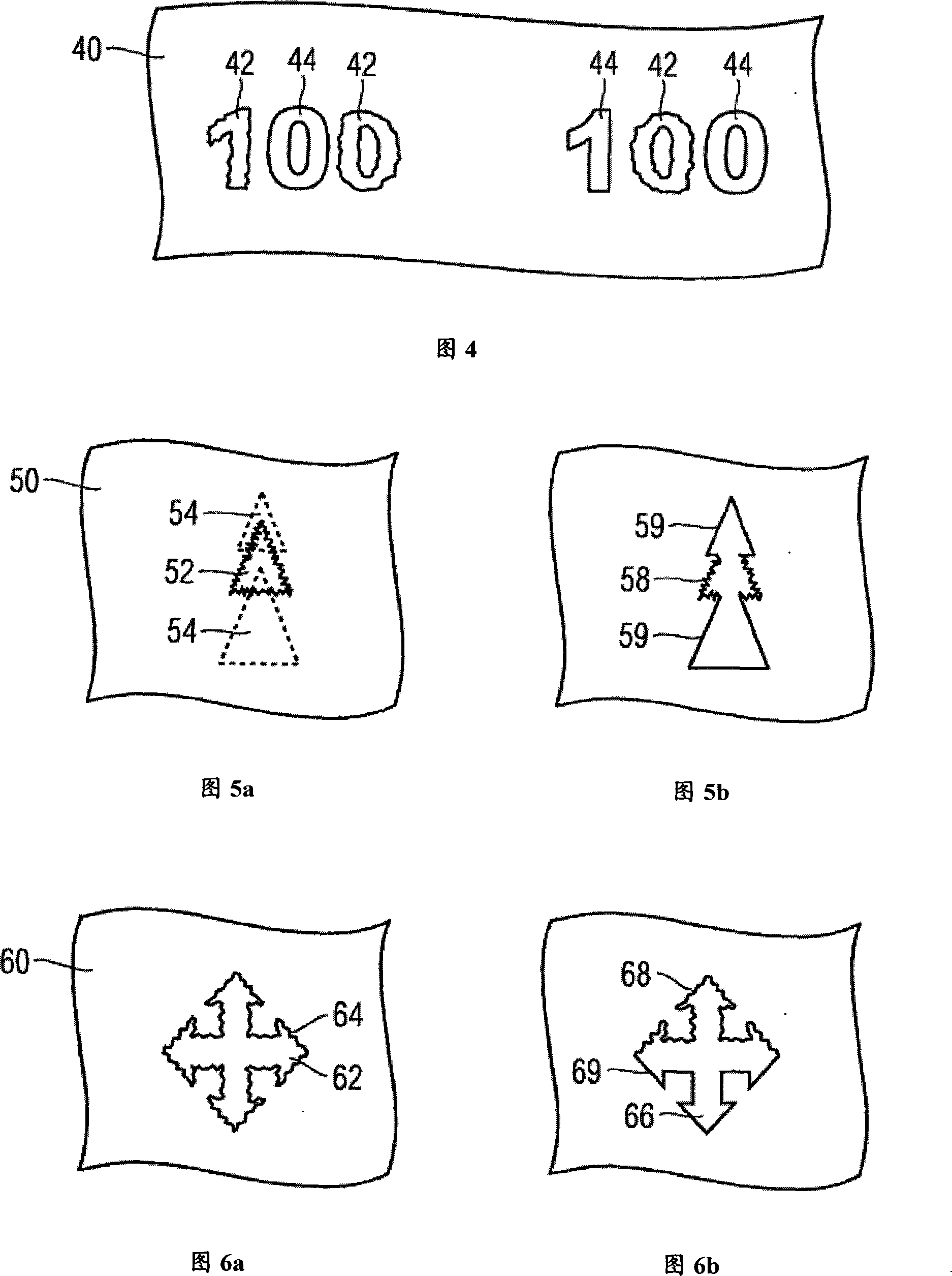 Security paper and a method for the production thereof