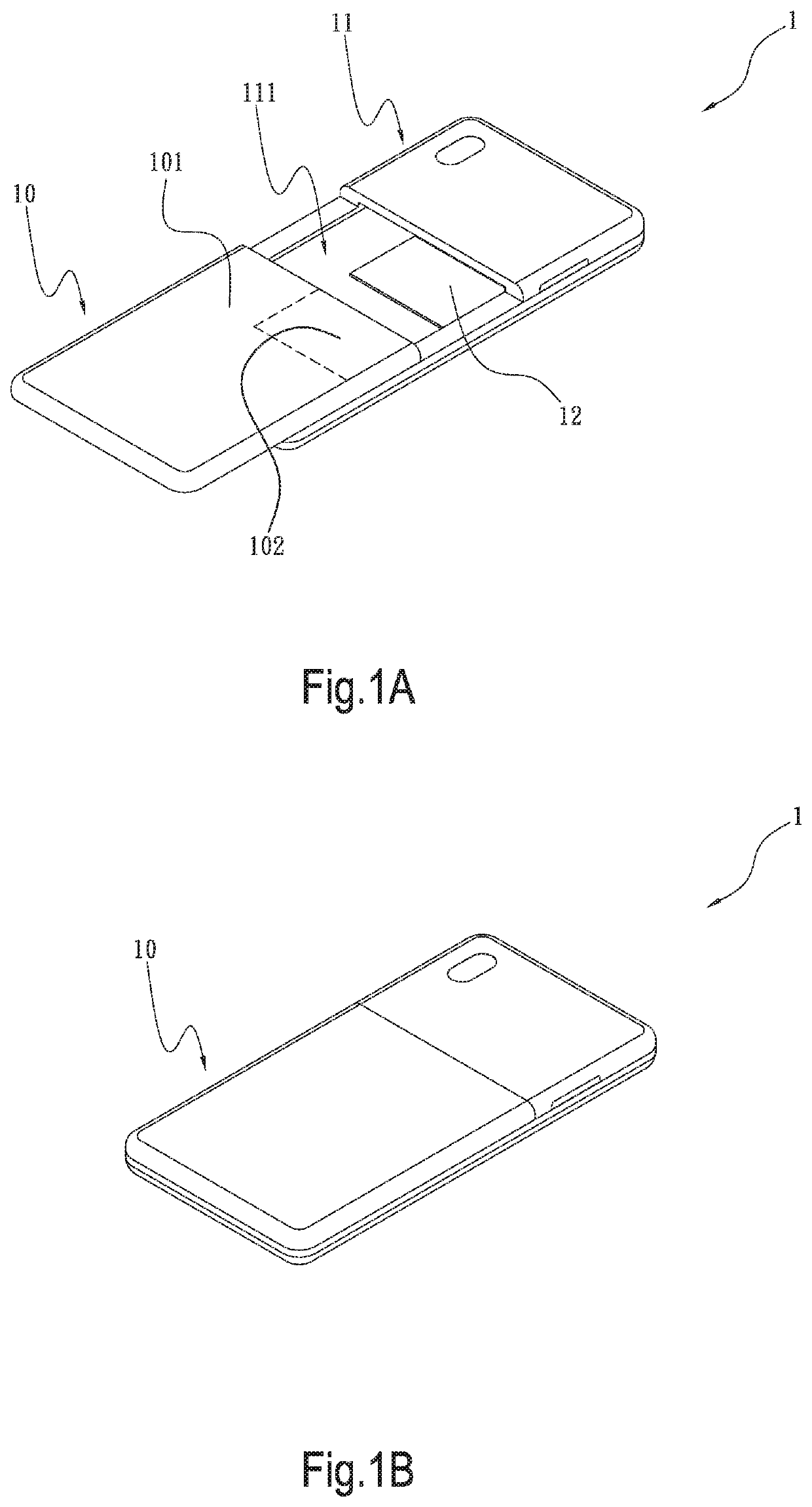 Case heat dissipation unit of handheld electronic device