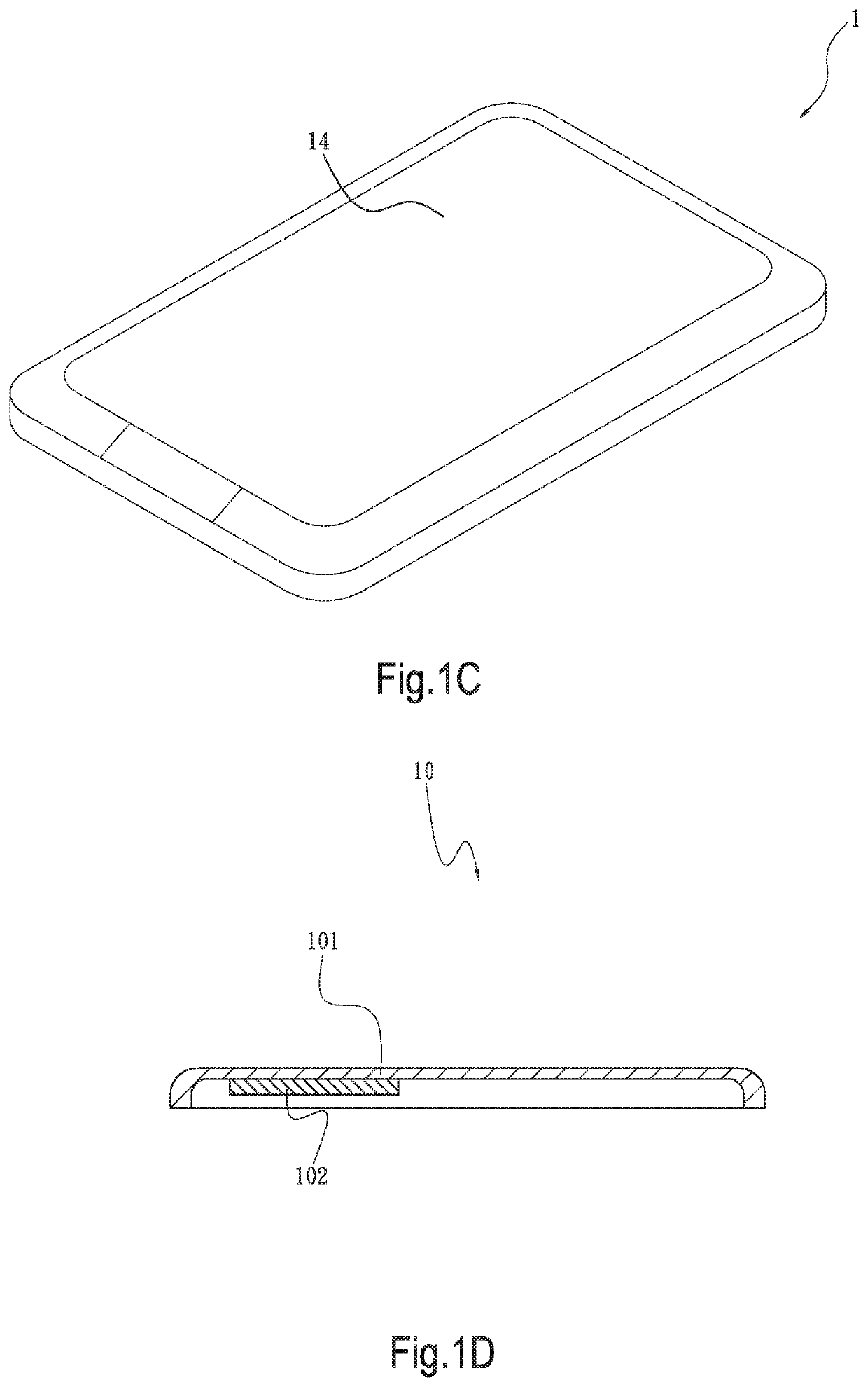 Case heat dissipation unit of handheld electronic device