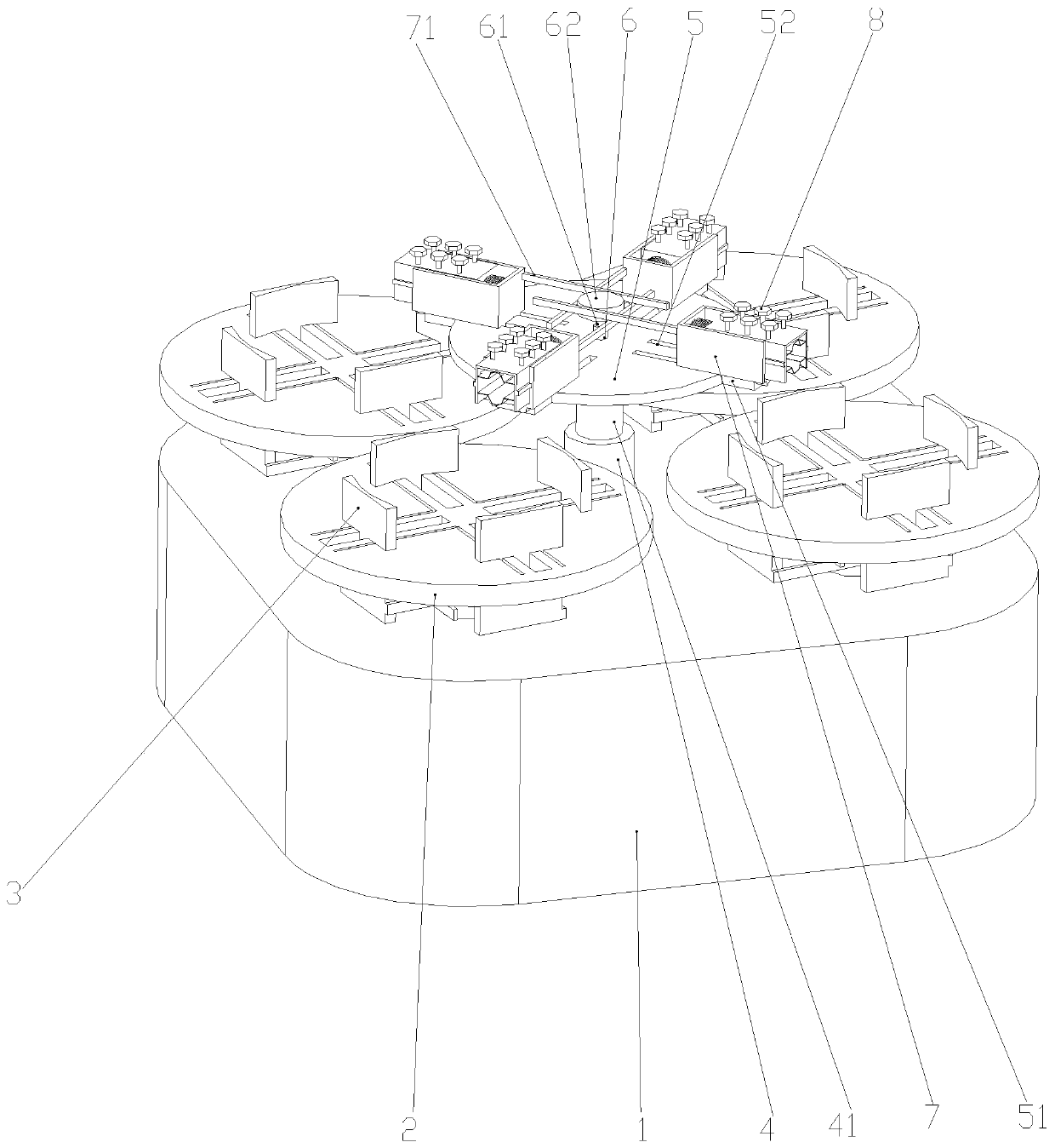 A gluing jig for annular gluing