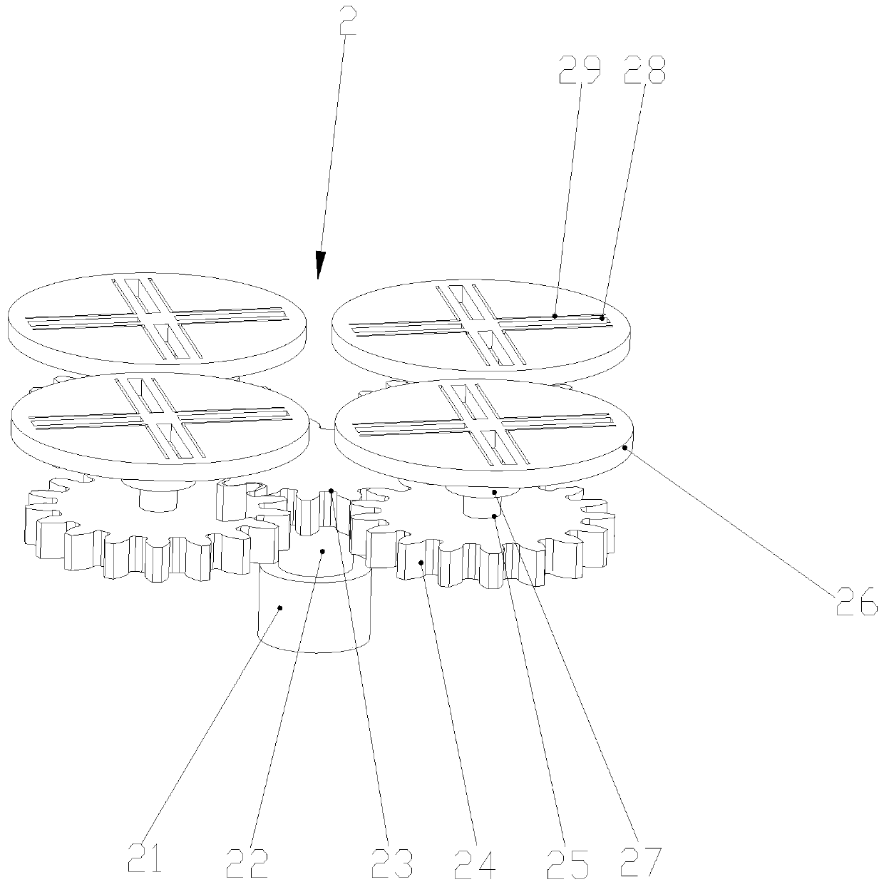 A gluing jig for annular gluing