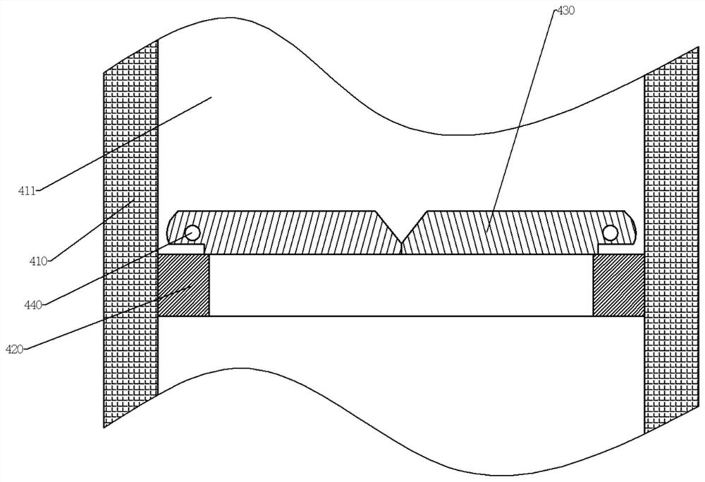 An underground closed space ventilation device