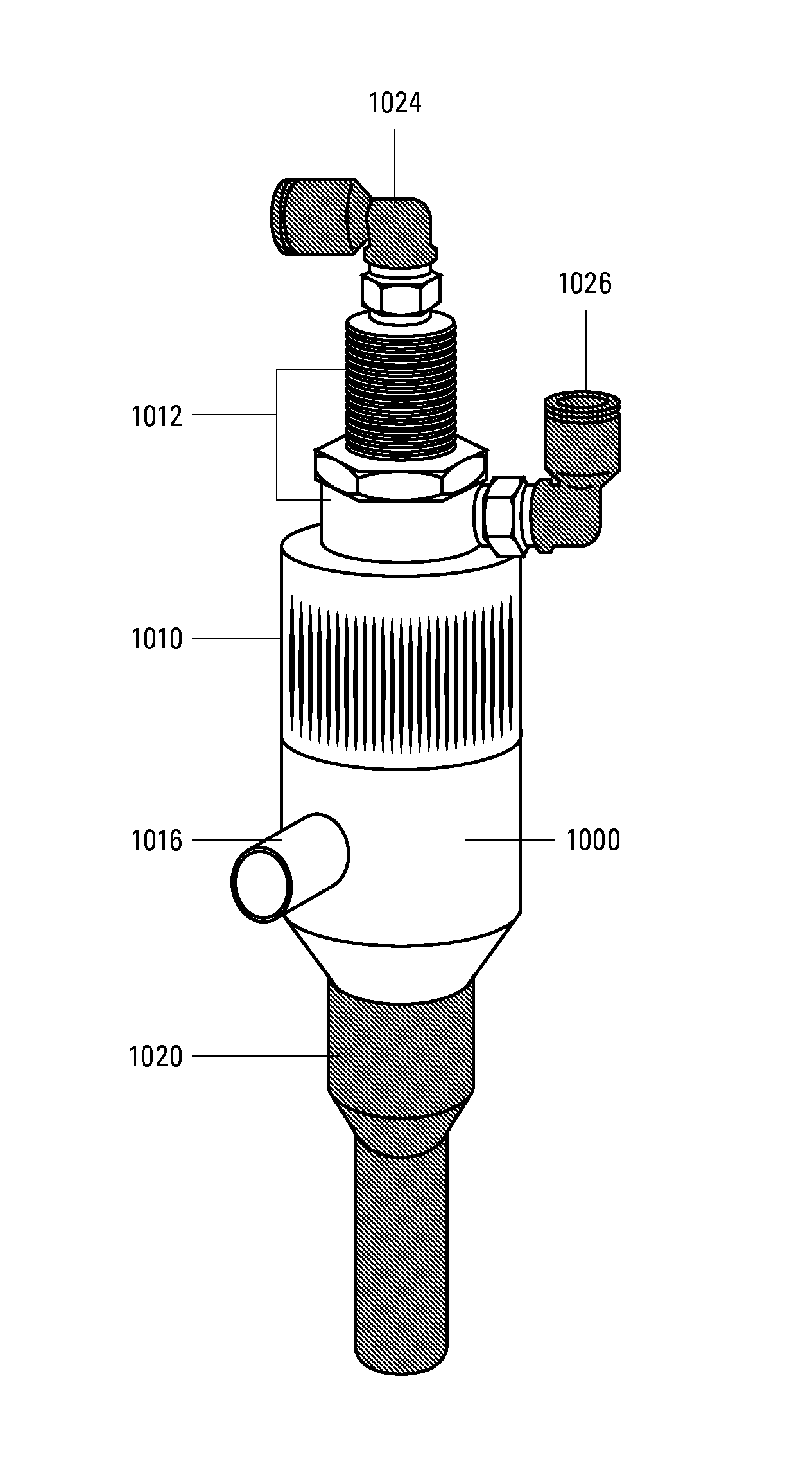 Cold block with embedded chambered beverage tap