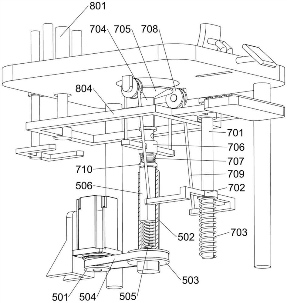 High-gravity-center and super-hemisphere multi-attachment polishing device