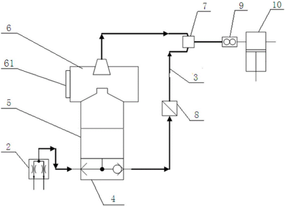 Mask sealing degree tester