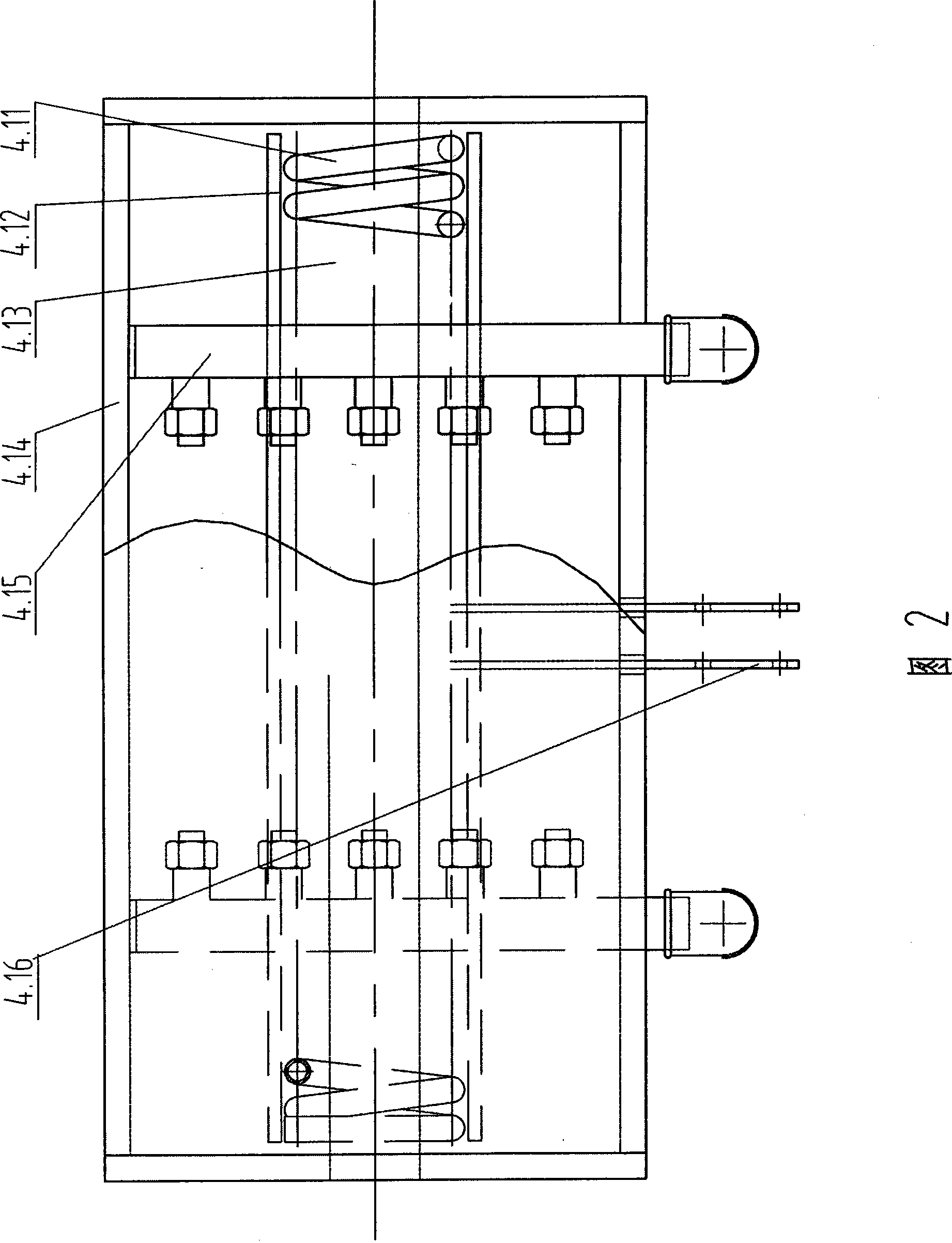 Intermediate frequency induction heating furnace for bearing steel pipe blank