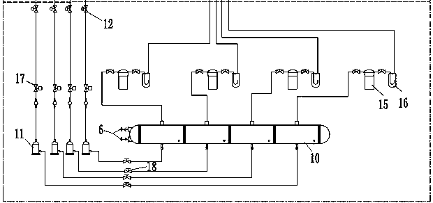 Air cooling device for secondary ventilation cooling of shield tunneling machine and working method of air cooling device