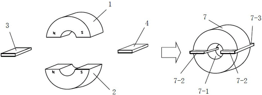 Radial magnetic jetting liquid magnetic processor