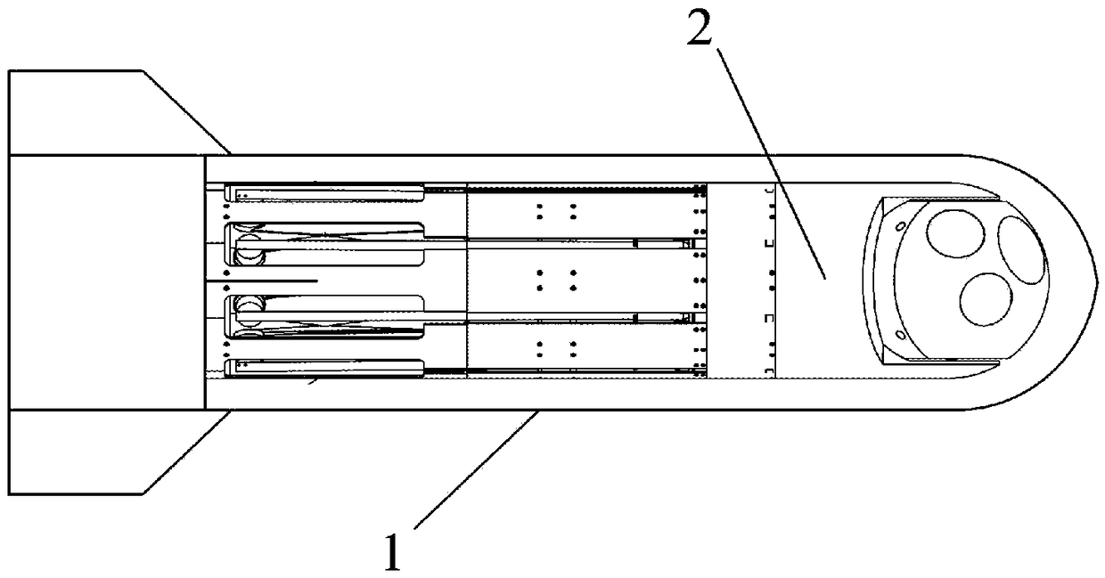 multi-rotor unmanned aerial vehicle (UAV) system suitable for stable delivery under high-speed flight conditions