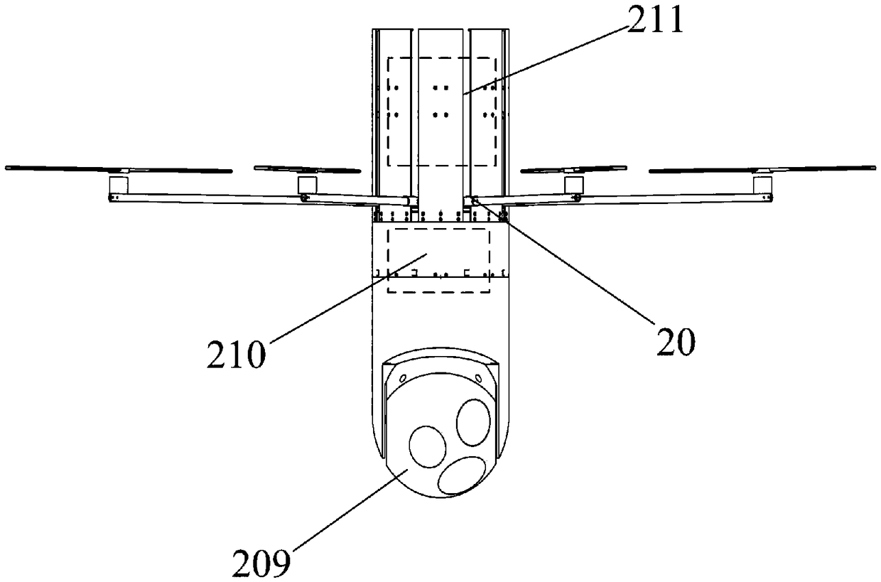 multi-rotor unmanned aerial vehicle (UAV) system suitable for stable delivery under high-speed flight conditions