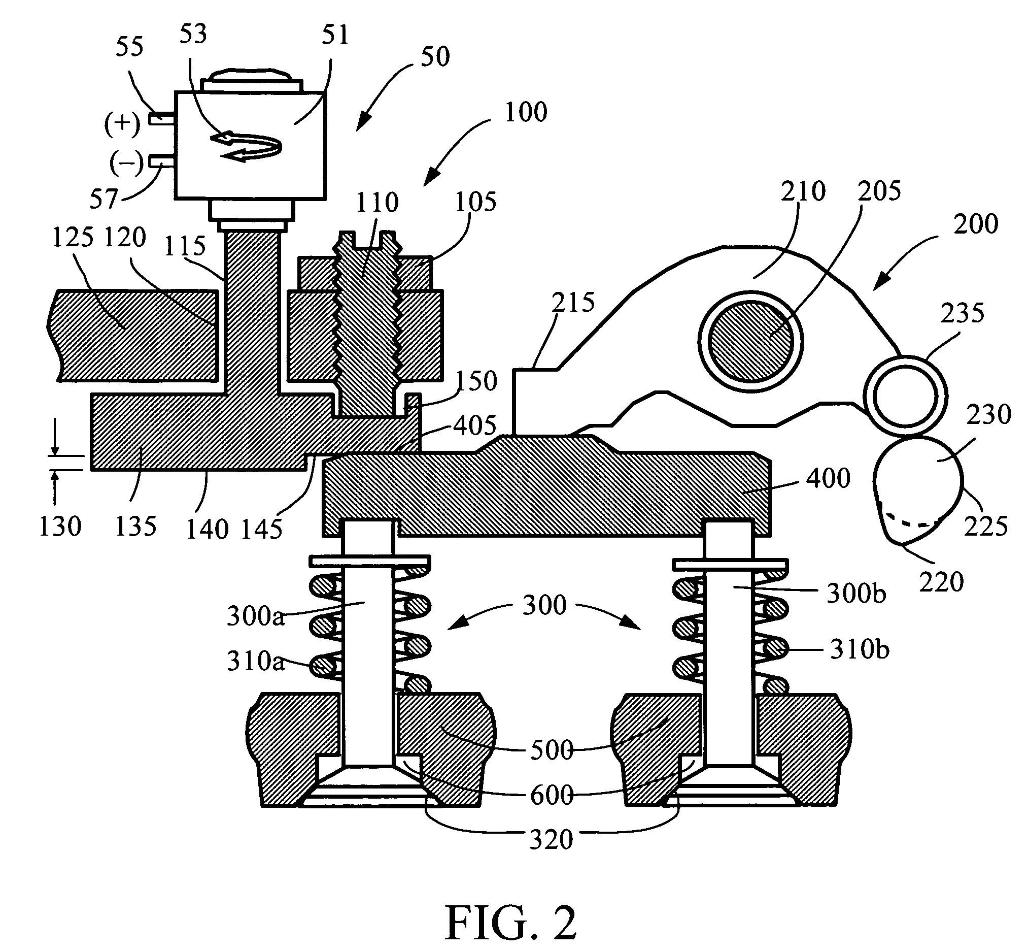 Engine braking apparatus with mechanical linkage and lash adjustment