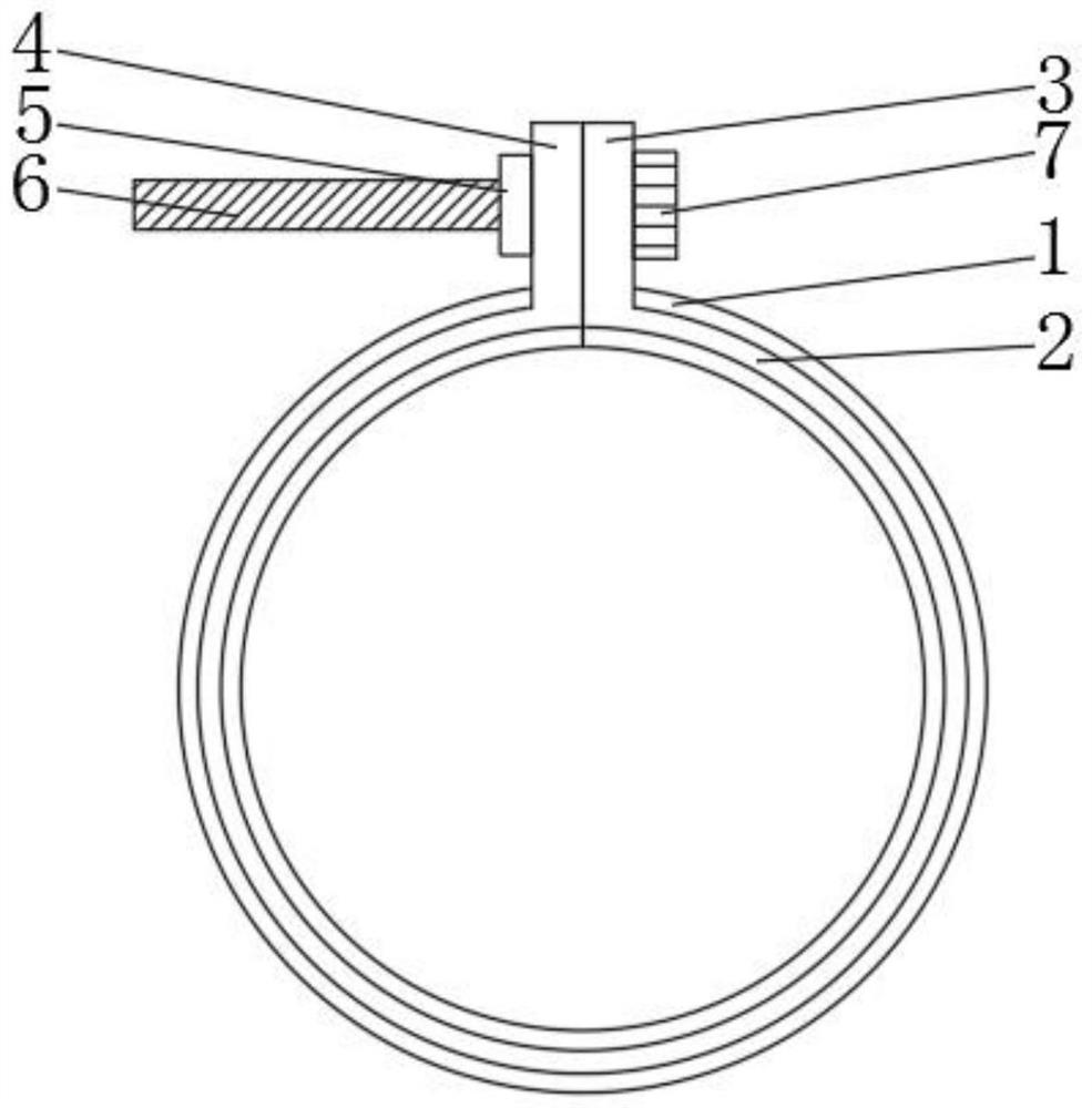 Adjustable ophthalmologic operation head fixator