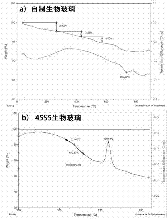 Bioglass granular material and preparation technique thereof