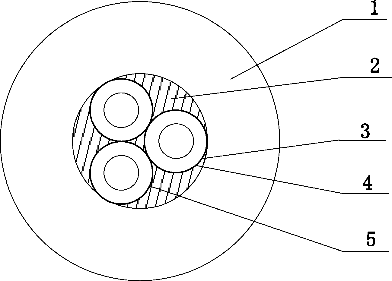 High-flame-resistance filler and preparation method thereof as well as mining high-flame resistance flexible cable made from high-flame-resistance filler