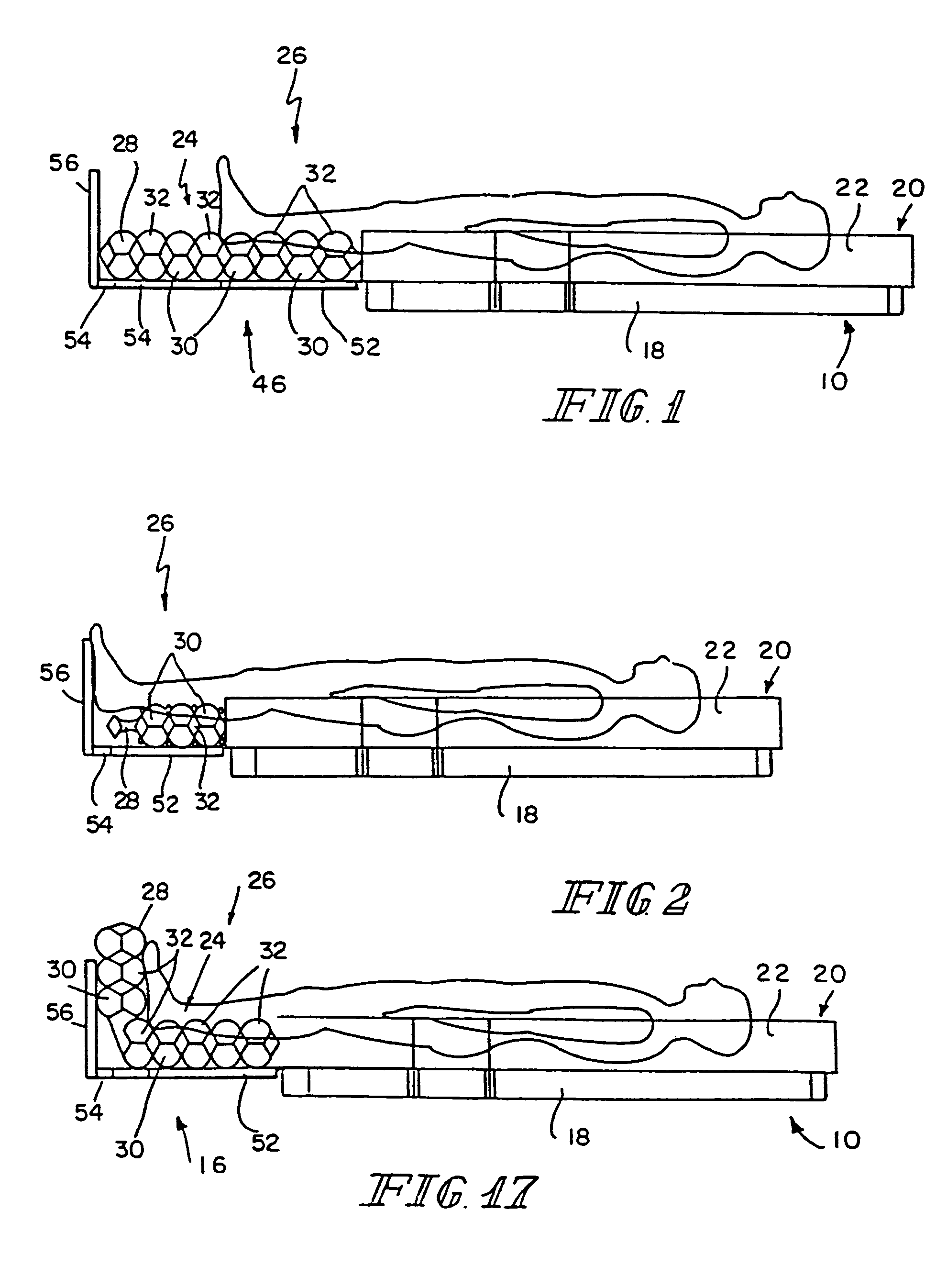 Hospital bed and mattress having a retractable foot section