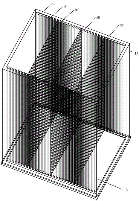 Space-adjustable aquatic plant co-culture device