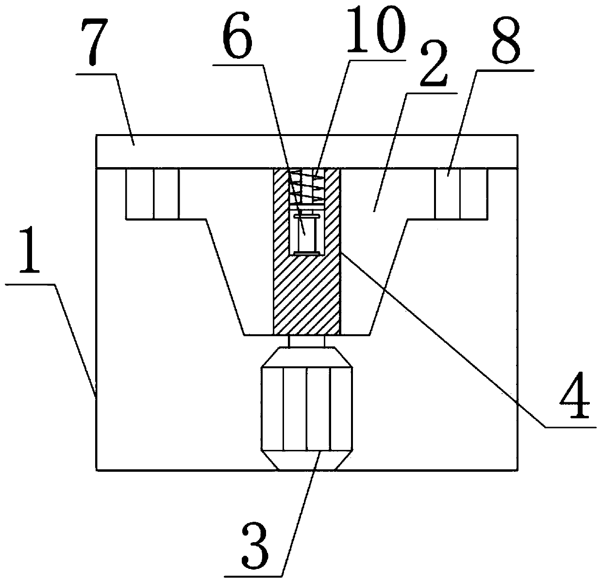 Flange plate die convenient to eject