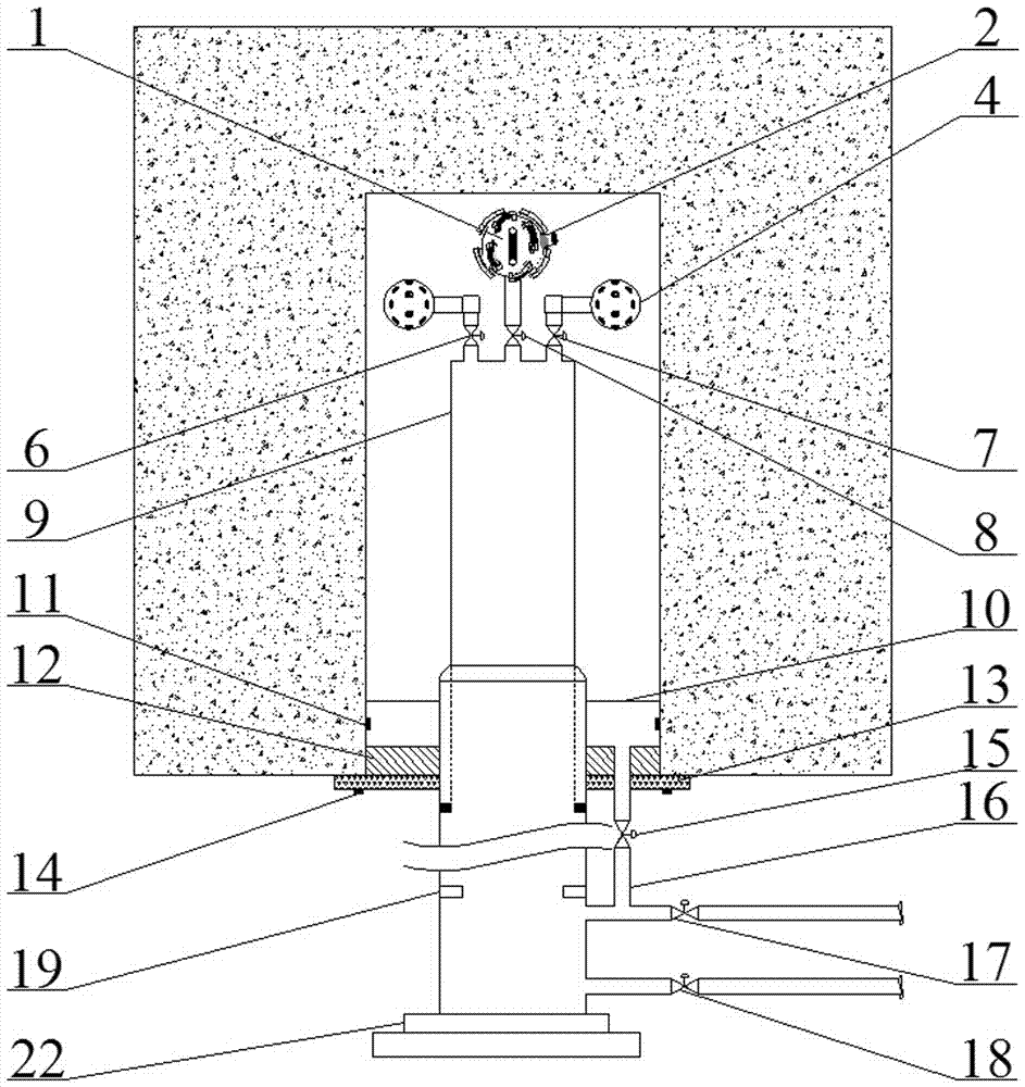 Deicing grouting crack arrest system and method of tunnel surrounding rock in seasonal frozen region