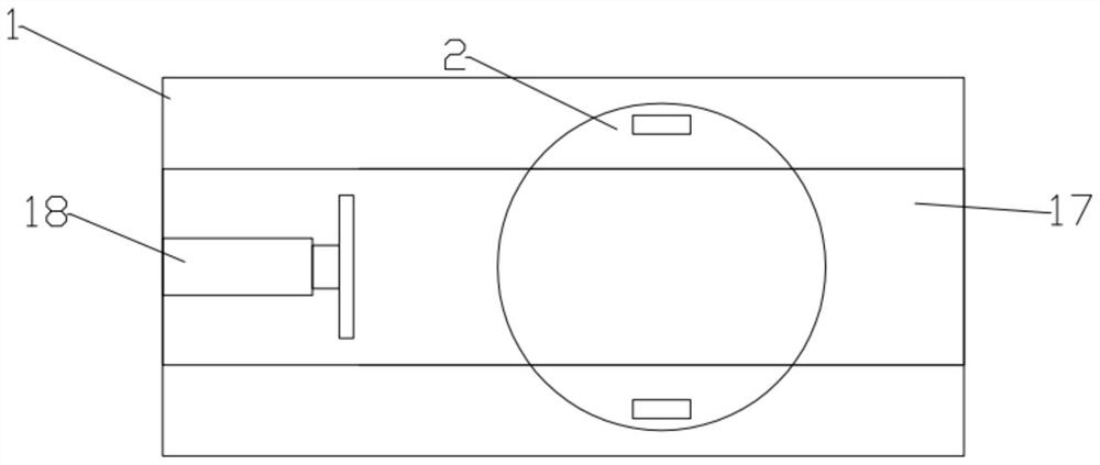 Gear pump body machining and fixing device