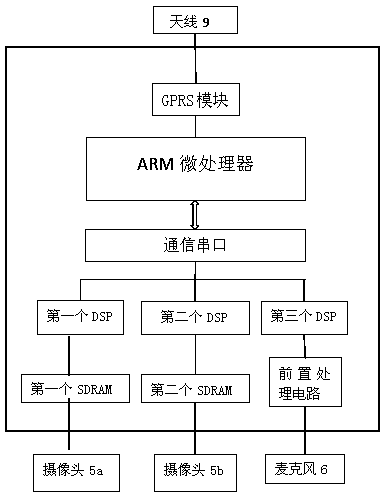 Breeding pig delivery room monitoring system and method based on wireless transmission