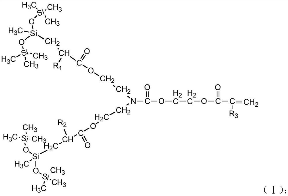 A kind of high-strength and high-toughness water-based antifouling metal baking paint and preparation method thereof