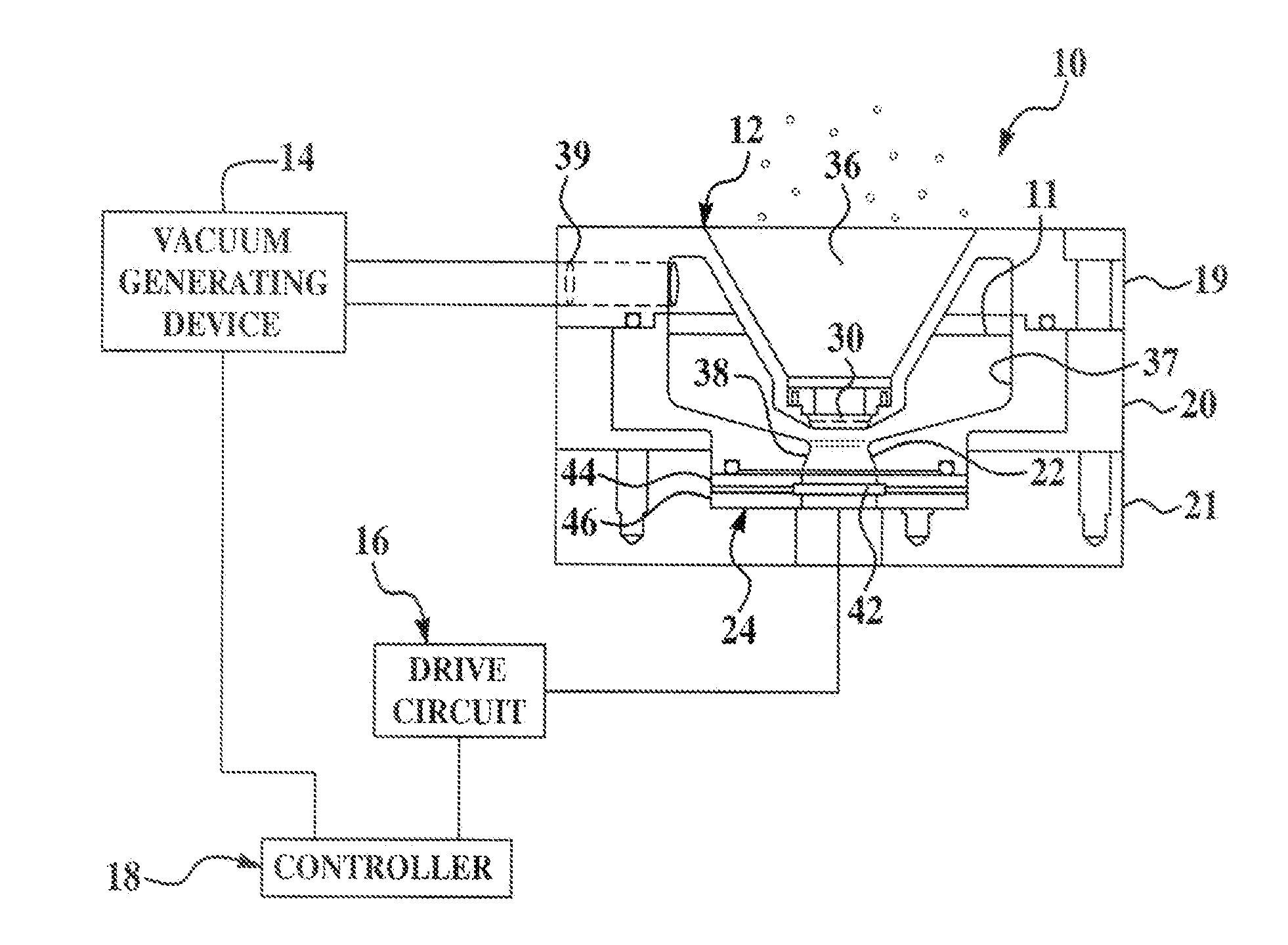 Ultrasonic nebulizer and method for atomizing liquid