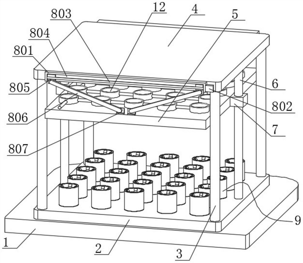 Gas cylinder container with anti-collision function and using method