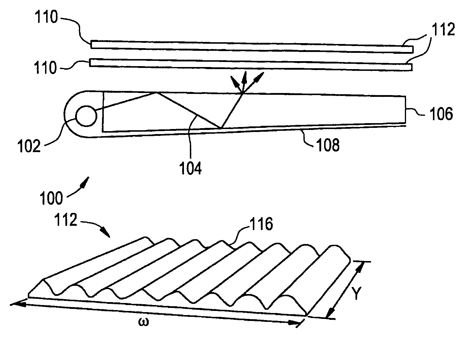 Brightness enhancement film with improved view angle