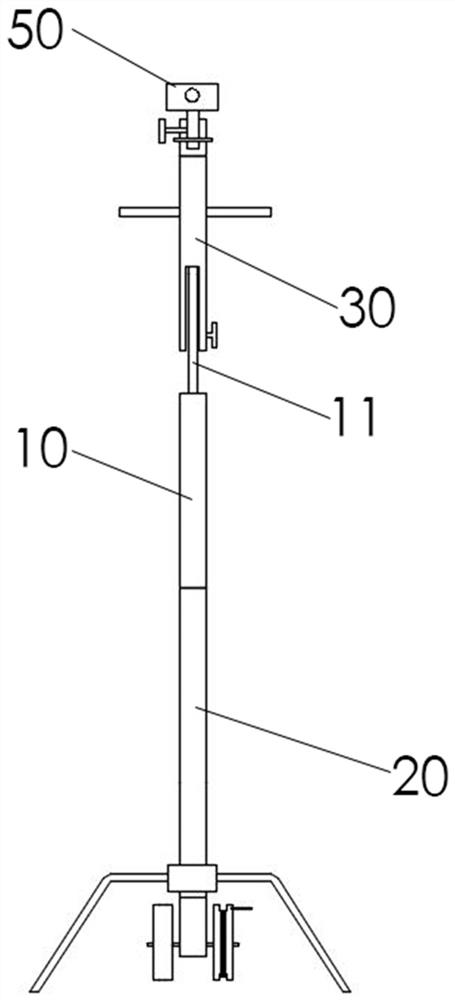 Distance measuring device and measuring method for building