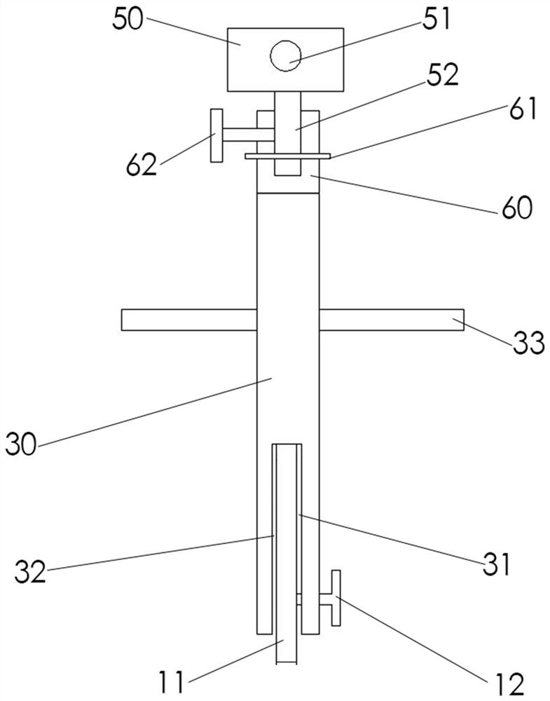 Distance measuring device and measuring method for building