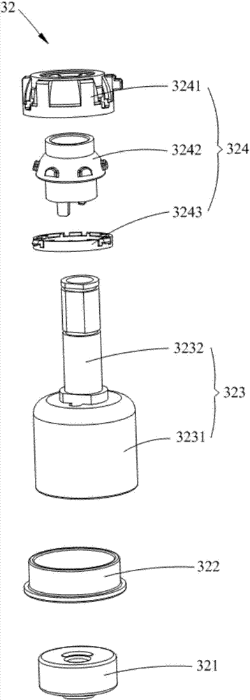 Fan head assembly and fan