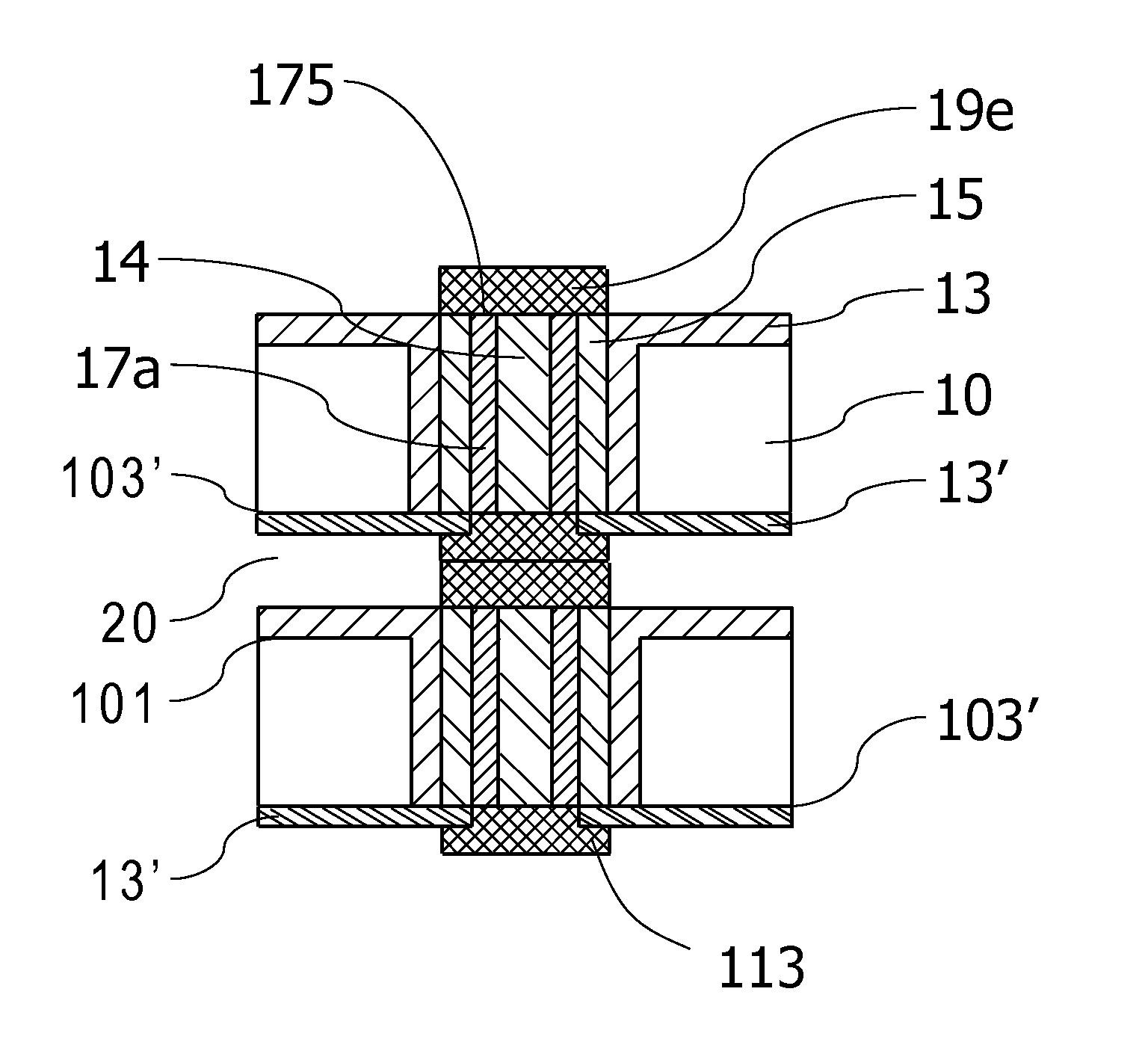 Semiconductor wafer structure and multi-chip stack structure