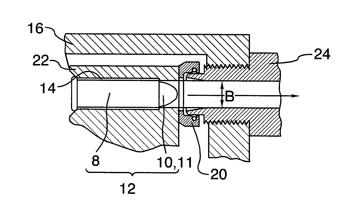 Revolver cylinder gap seal