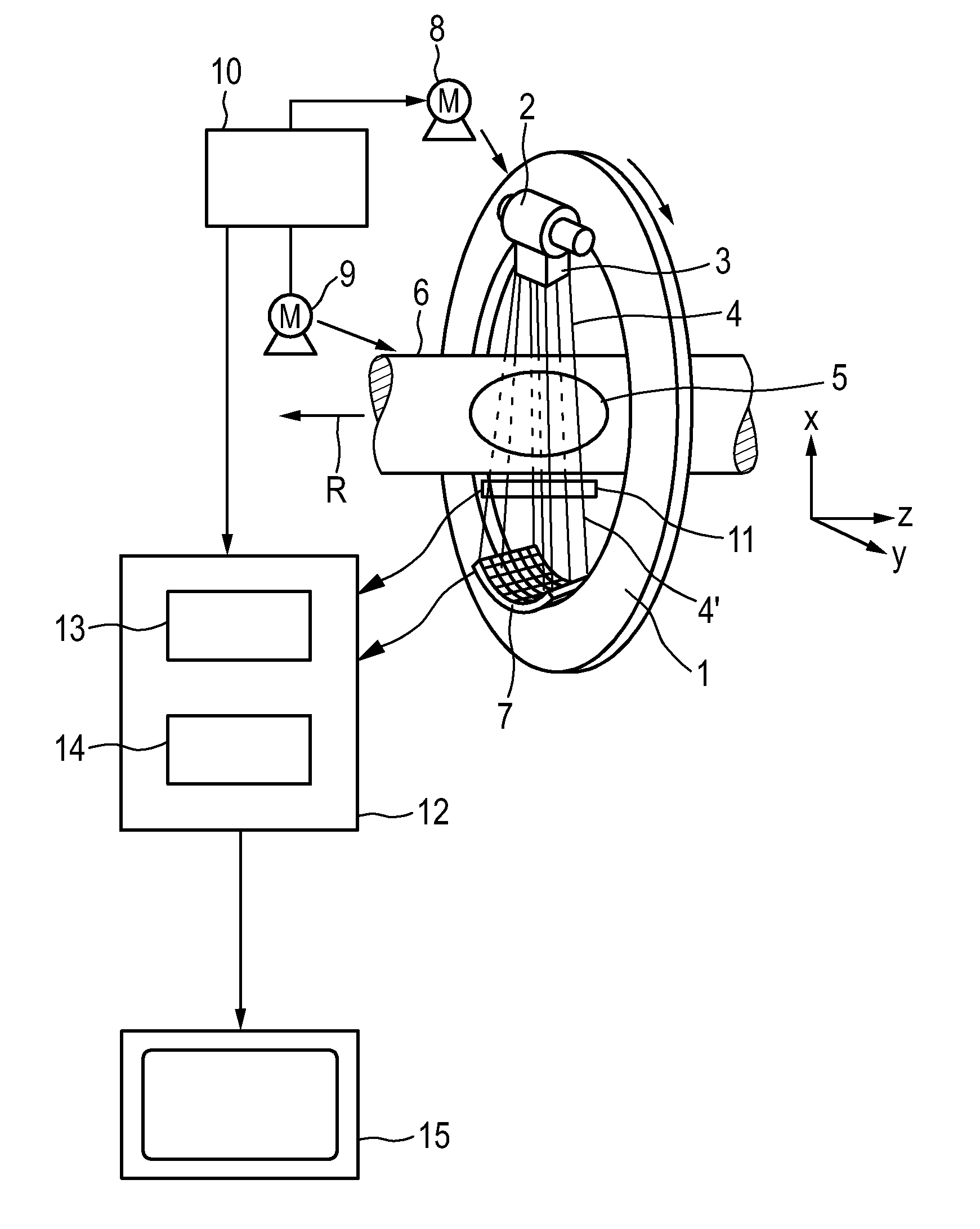 Device and method for generating soft tissue contrast images