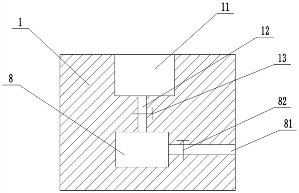 Rubber diaphragm sealing performance detection device