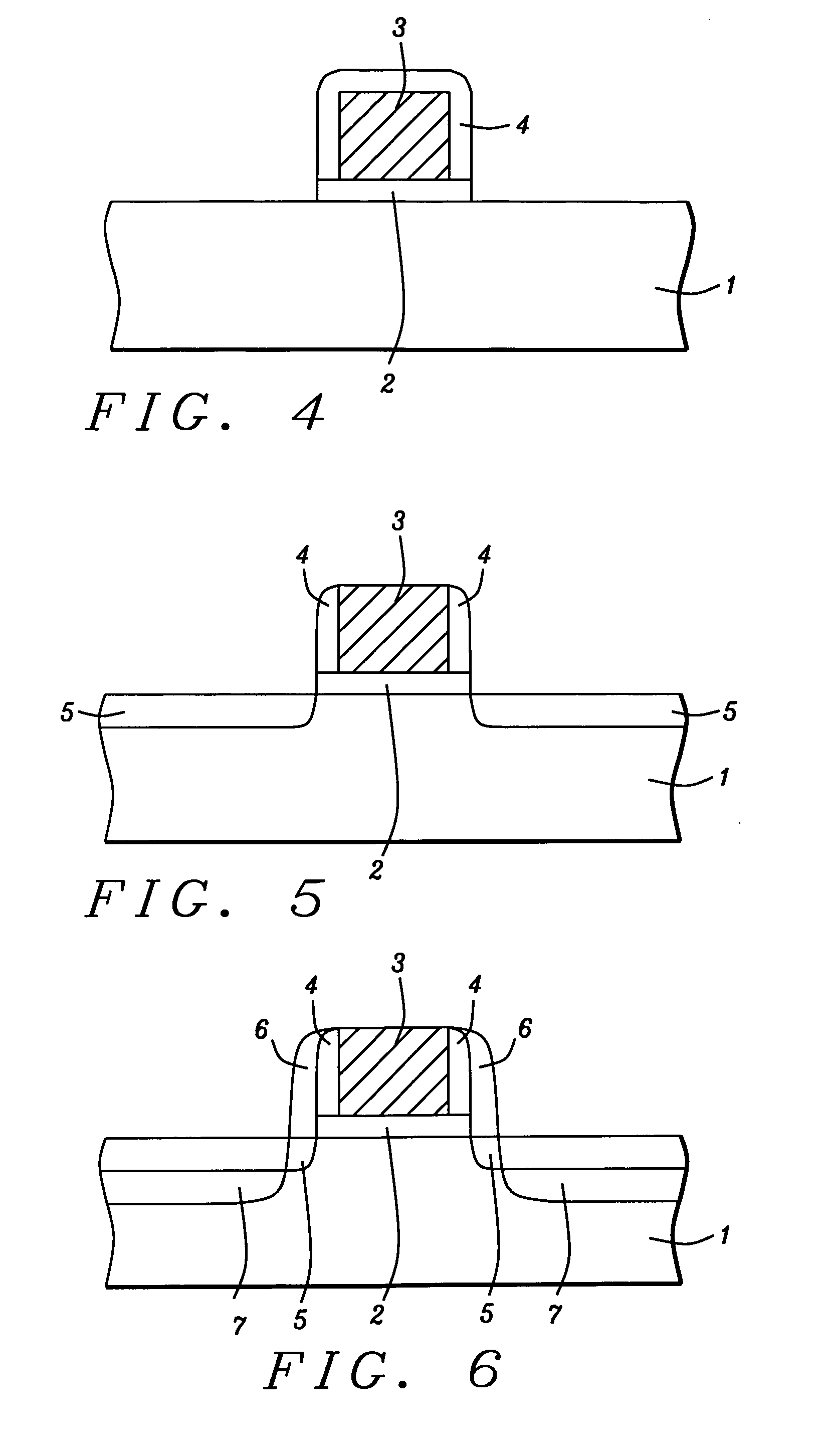 Method of forming a semiconductor device with a high dielectric constant material and an offset spacer