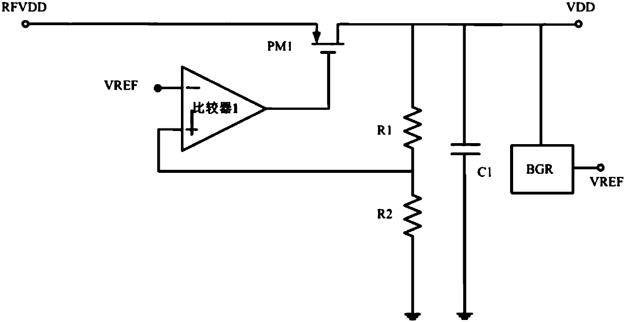 Power generating device on intelligent identification chip