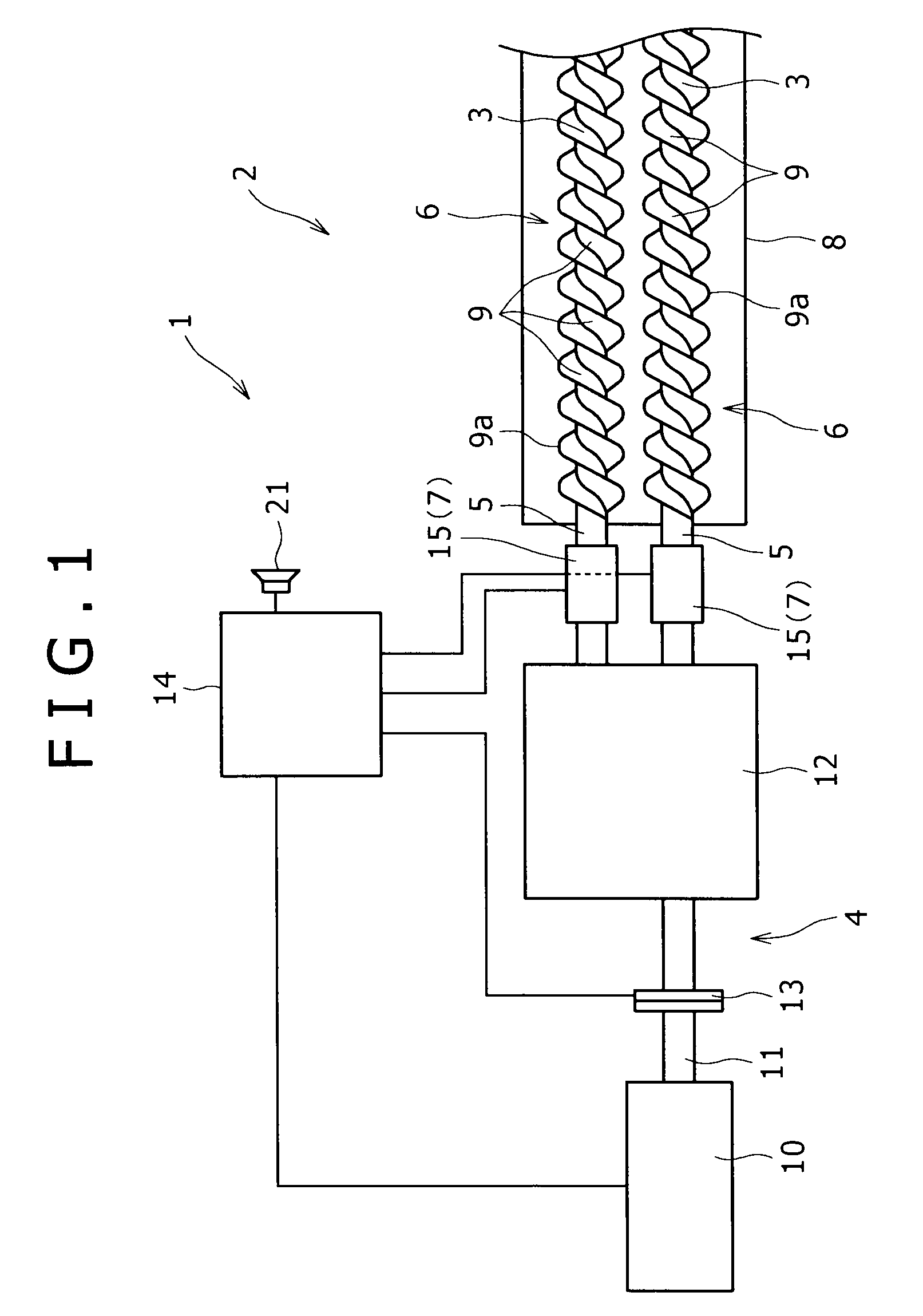 Load monitoring method and load monitoring apparatus for kneading apparatus