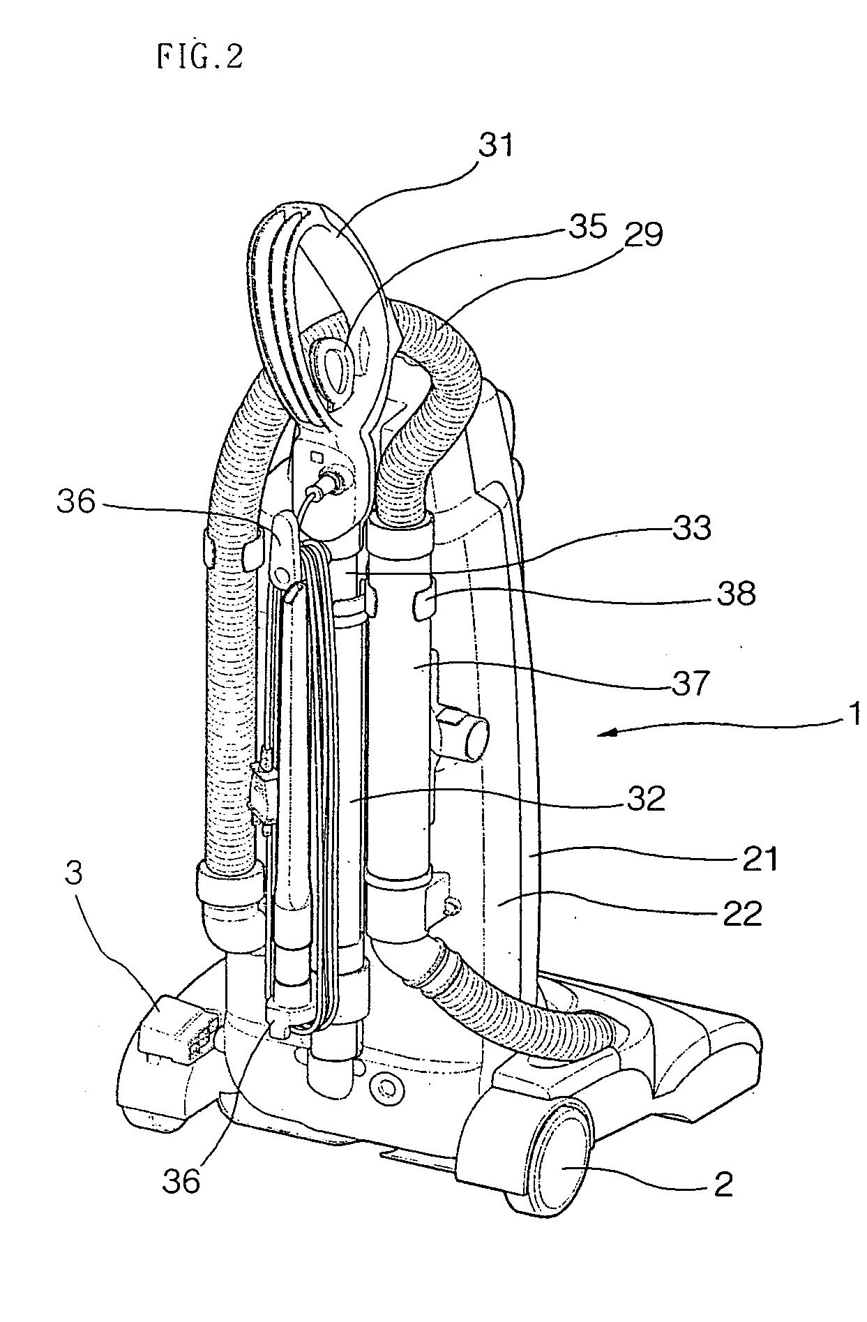 Vacuum cleaner and suction nozzle structure thereof