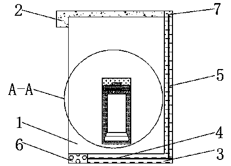 An anti-aging and wear-resistant medical recycling bin