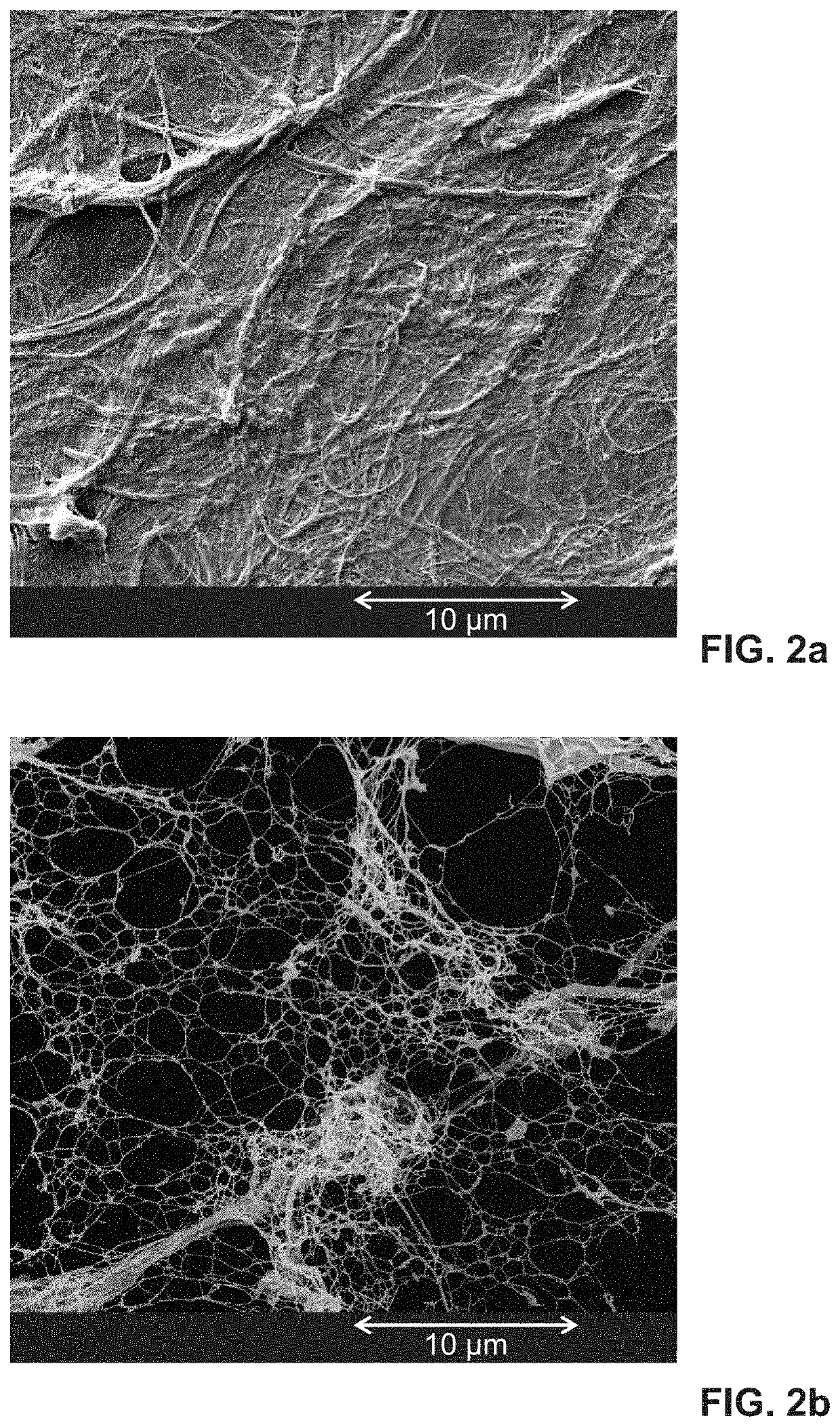 Method for producing microscale and/or nanoscale fiber material