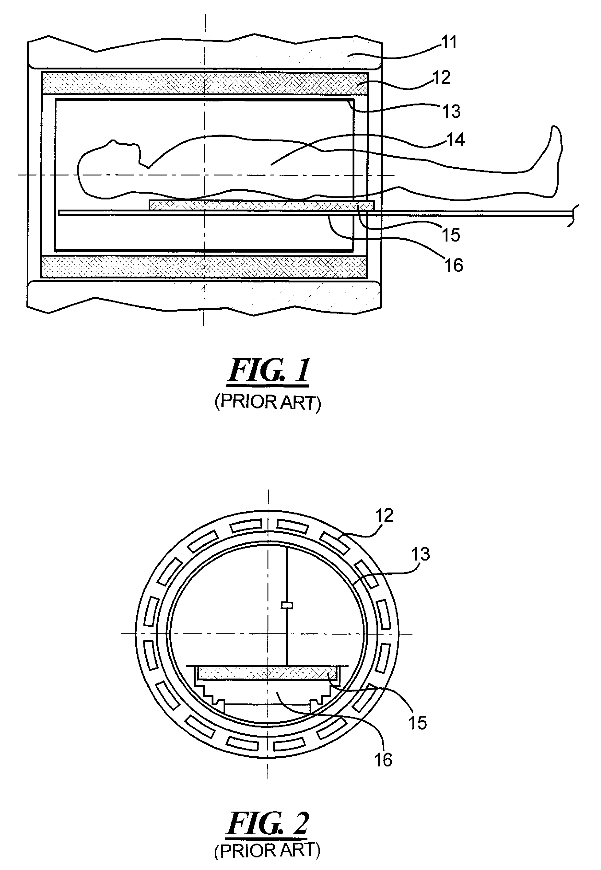 Magnetic resonance imaging apparatus for scanning the spine